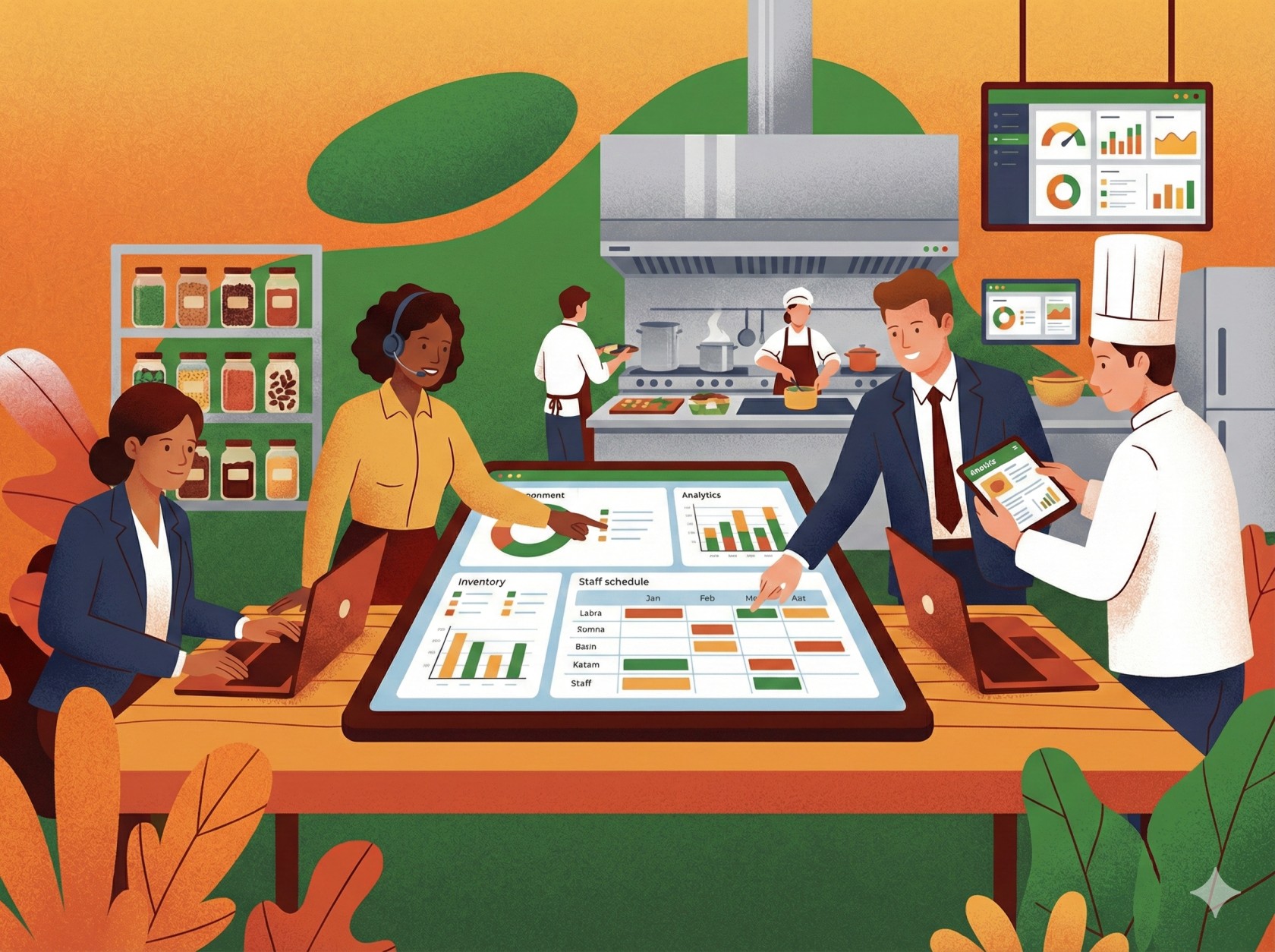 Kitchen Illustration